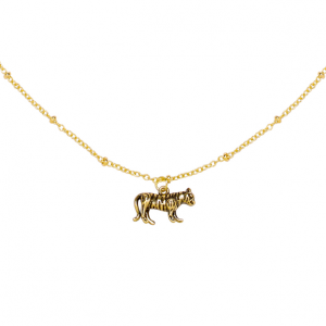 Ketting wild tiger goud