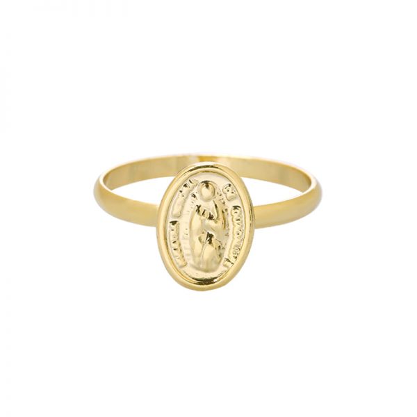 Ring Mary size 17 goud